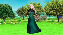 Frozen Finger Family Songs For Children | Frozen 3D Cartoon Finger Family Nursery Rhymes