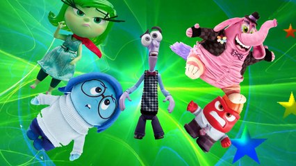 INSIDE OUT Finger Family Daddy Finger Nursery Rhyme with Lyrics