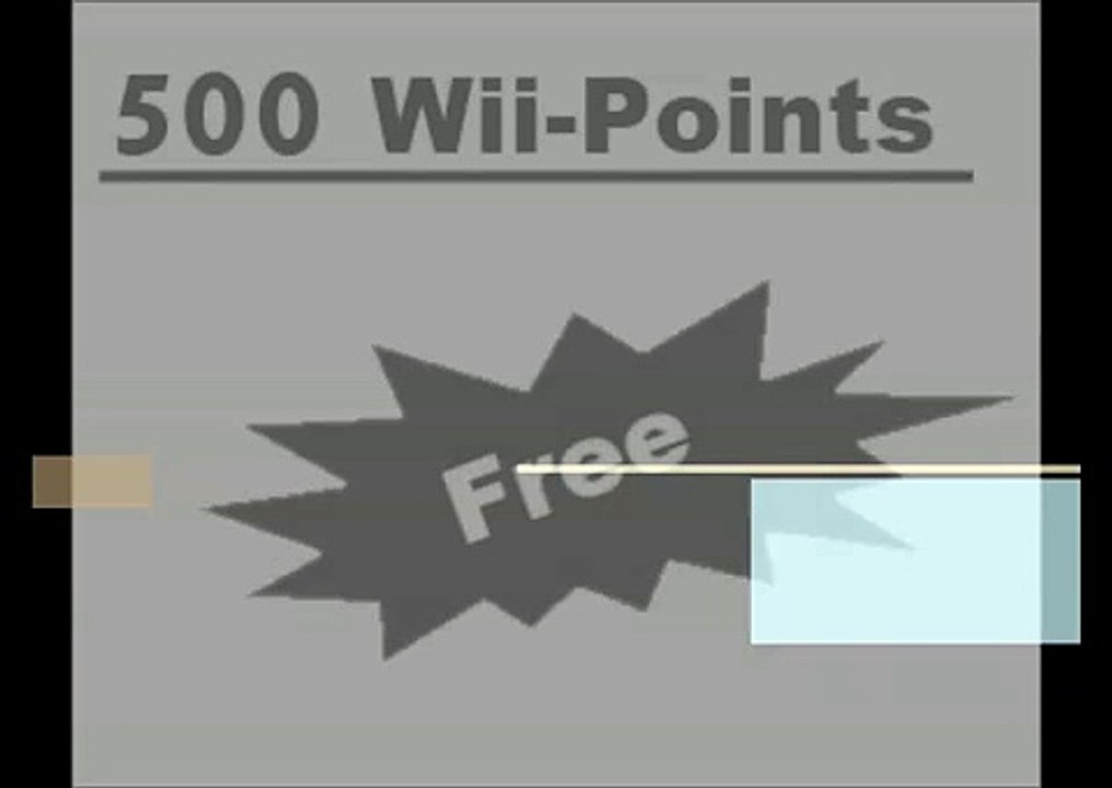How to get 10,000 wii points free! 2012 LEGAL! (STOPPED)