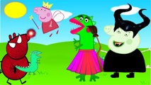 PEPPA PIG SPIDERMAN DINOSAUR GIRL MAKEUP LOVE STORY #Finger Family Nursery Rhymes Lyrics Parody