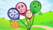 THOMAS And Friends BALLOONS Finger Family Daddy Finger Song Thomas Nursery Rhymes