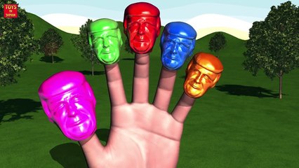 DONALD TRUMP CANDY VS SPIDER-MAN CANDY SUPERHERO BATTLE Finger Family | 1 HOUR | 3D Nursery Rhymes