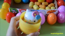 50 Surprise eggs unboxing Play Doh Kinder überraschungseier - apertura Uova
