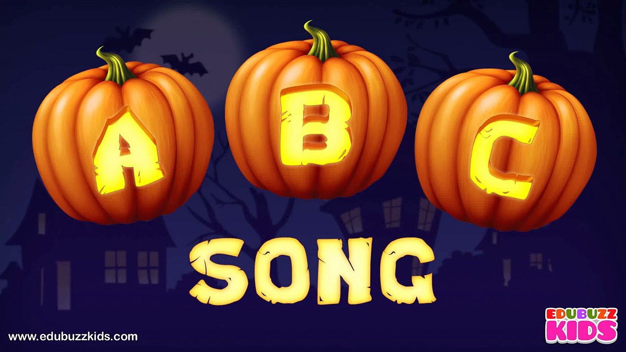 Learn ABCs with Alphabet Halloween Pumpkin Song | Halloween ABC Songs