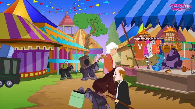 King Kong Vs Dinosaur Fight | Dinosaurs Fighting with King Kong | Children Nursery Rhymes & Songs