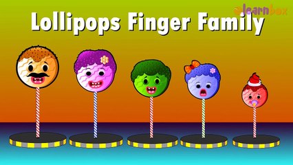 Lollipop Cartoons Animation Singing Finger Family Nursery Rhymes for Preschool Childrens Song