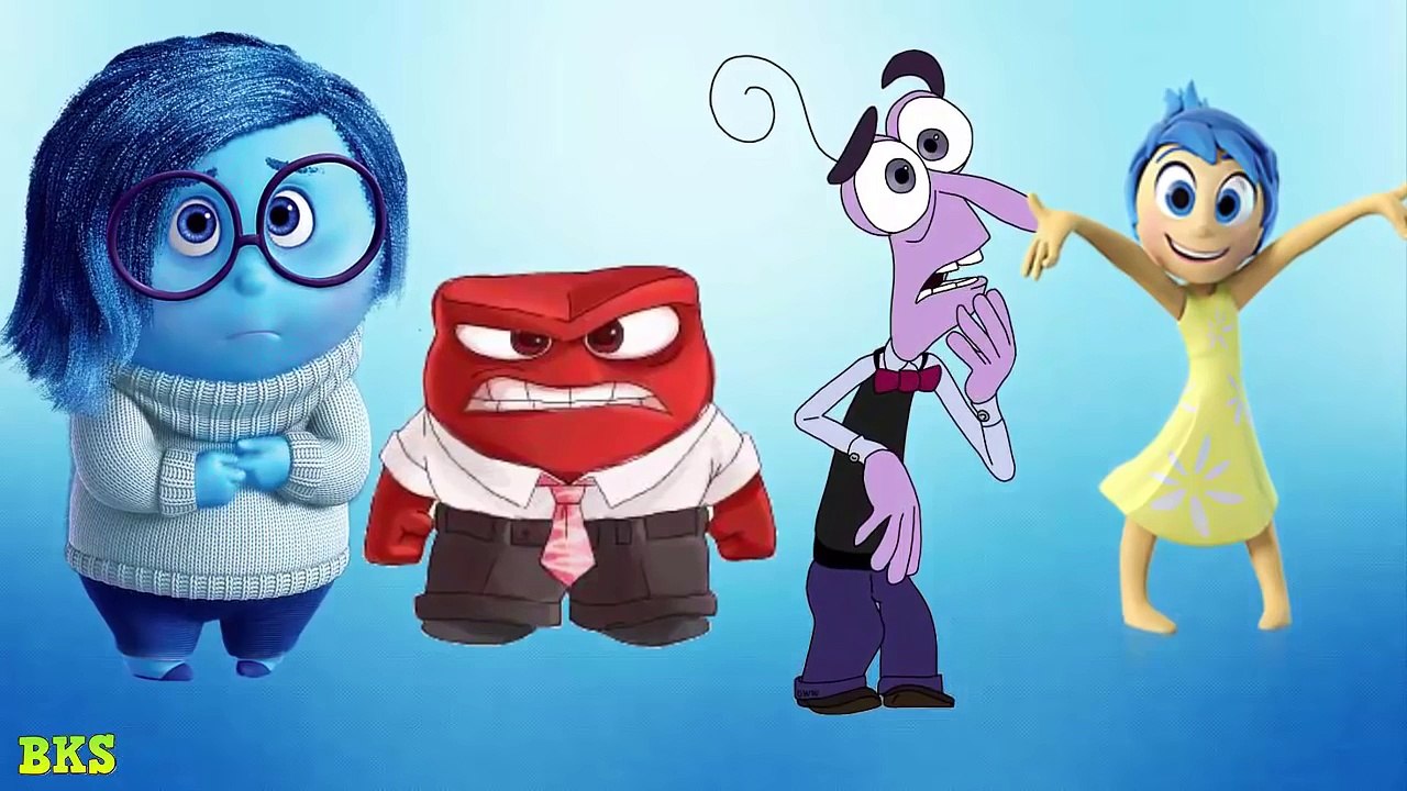 Inside Out Finger Family | Disney Pixar Inside Out Nursery Rhyme | Best Kid Songs