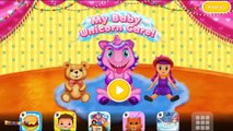 Baby Bath Time Take care Change Diaper Dress Up & Play | My Baby Unicorn Care Kids Games