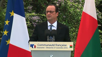 Discours à la Communauté française de Madagascar