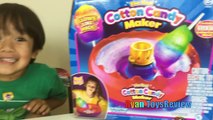 The Real Cotton Candy Maker with Lite Up wand toy for kids Ryan ToysReview-TD5CA_5IIZo