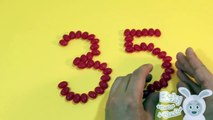 Learn To Count 1 to 90 with Candy Numbers! Learn with Eggs Candy!