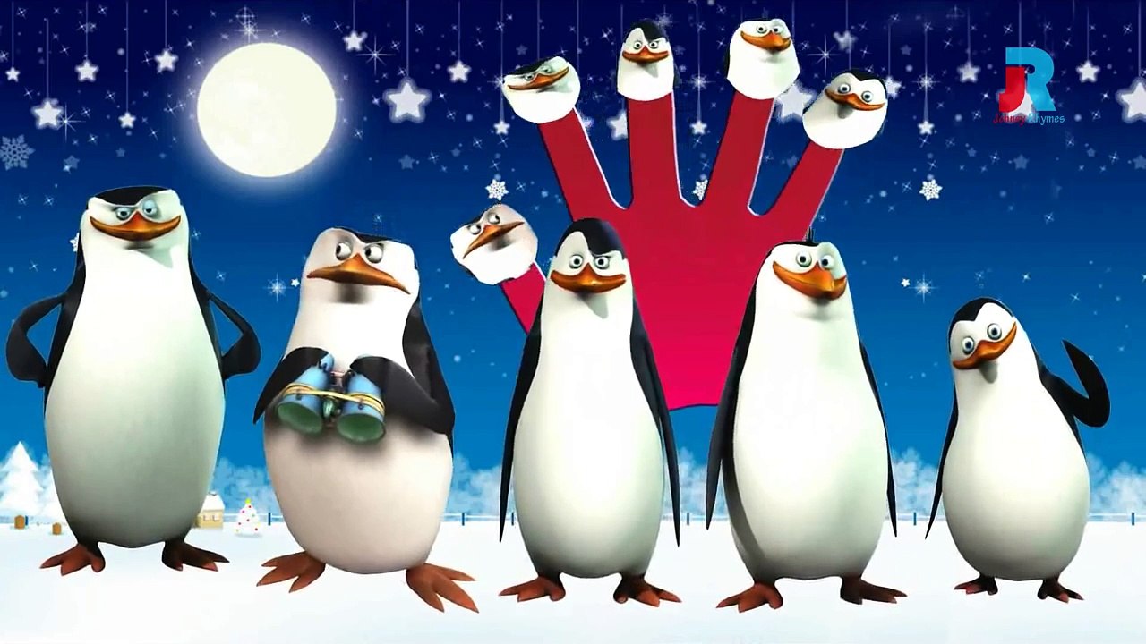 Penguin Cartoon Finger Family Rhymes For Children | Cartoon Animation Rhymes Collections