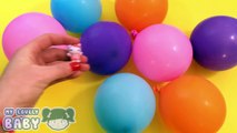 Learn Colours With Surprise Balloons with Toys and Fun! Special Edition Hello Kitty Toys! Lesson 7