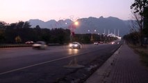 islamabad timelapse Faisal Masjid Road