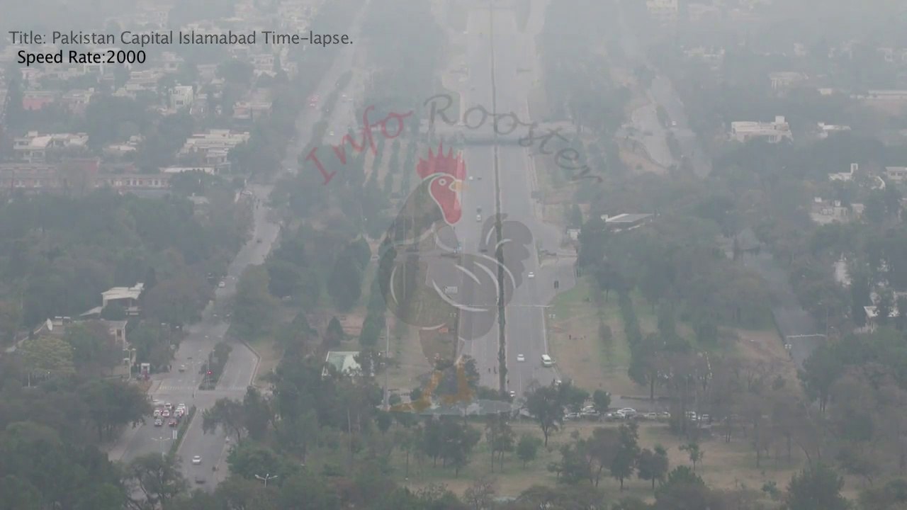 islamabad timelapse roads