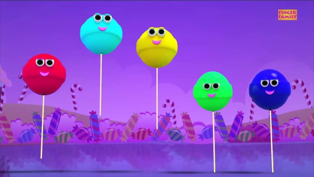 lollipop finger family | nursery rhymes | kids songs | childrens rhymes | baby videos