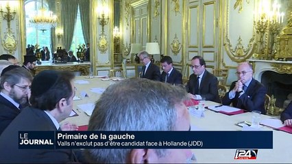 Valls n'exclut pas d'être candidat face à Hollande