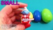 Learn Sizes from Smallest to Biggest with Surprise Eggs! Opening Eggs with Toys! Lesson 10
