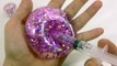 DIY Color Glue Slime Nail Pearls Water Balloon Learn Colors Slime Poop-vkMfTGOsM74