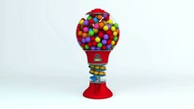 Colors for Children to Learn with Gumball Machine - Learning Colors Videos for Children