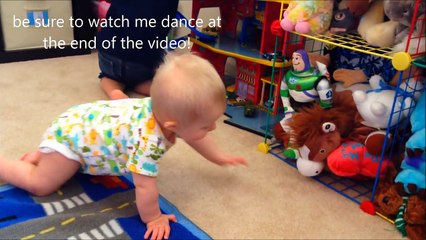 Mikey Crawled Around the House