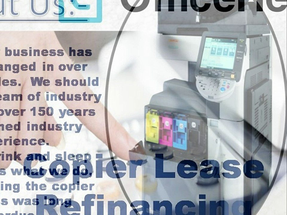 Know About Copier Lease Refinancing