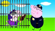 PJ Masks and Peppa Pig Baby Joker Crying in Prison Finger Family Nursery Rhymes Lyrics Parody 1