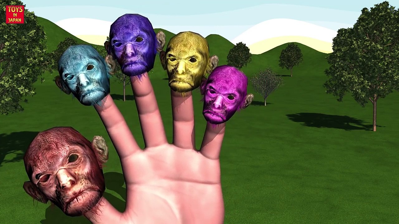 MONKEY WALKING Finger Family & MORE | Nursery Rhymes for Children | 3D Animation