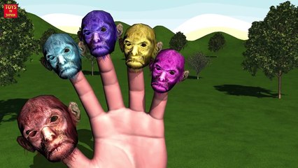 MONKEY WALKING Finger Family & MORE | Nursery Rhymes for Children | 3D Animation