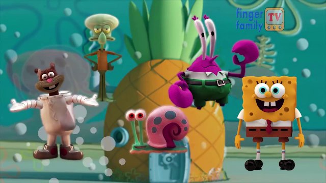 Mr Krabs Spongebob Finger Family Nursery Rhymes