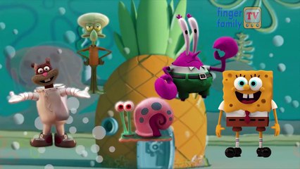 Mr Krabs Spongebob Finger Family Nursery Rhymes