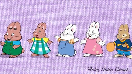 Max and Ruby (Daddy Finger Family) Cartoon Animation for Kids - Children Songs