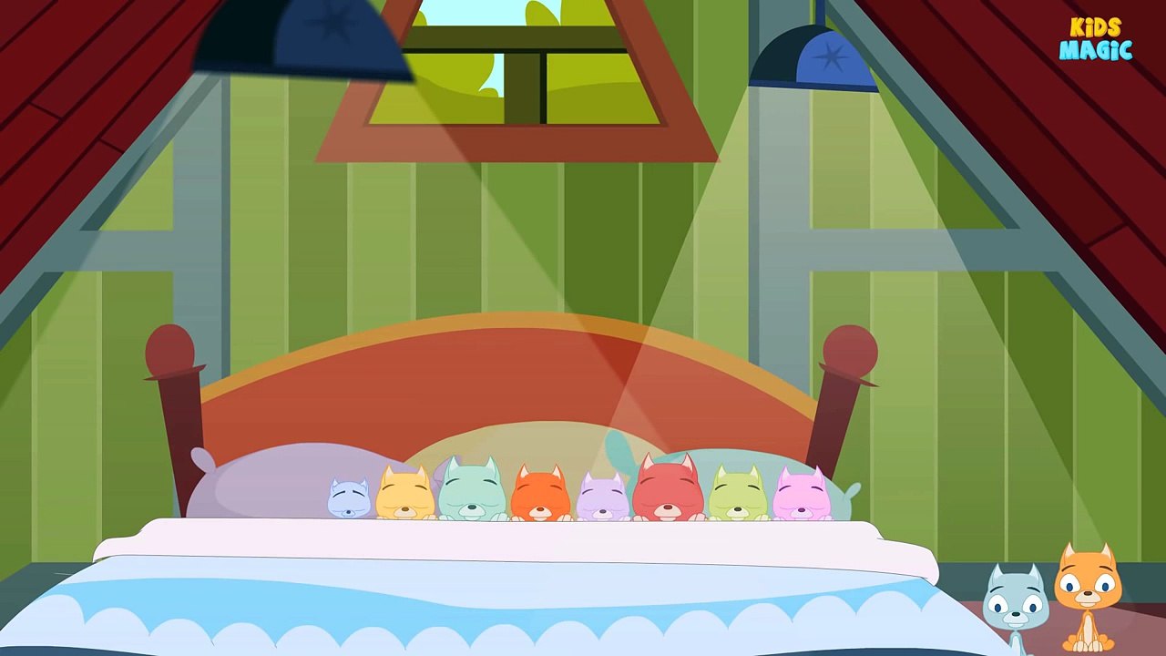 Ten in the bed-Nursery Rhyme with Lyrics