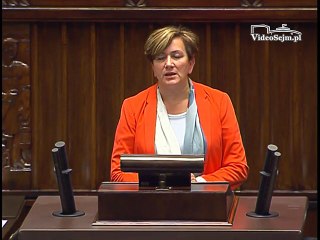 Poseł Józefa Szczurek-Żelazko - Wystąpienie z dnia 15 listopada 2016 roku.