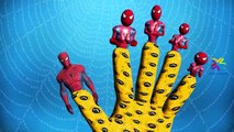 Finger Family Rhymes By Spiderman Captain America Hulk And Ironman | Finger Family Nursery Rhymes