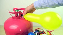 Learn Colors with Helium Balloons Fun Learn Video for Kids Toddlers Childrens and Babies