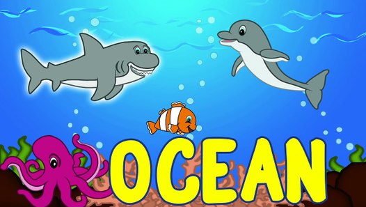 Ocean Animals for Kids - Sea Animal Songs for Children - Learning to