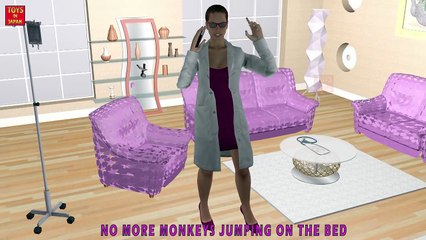 5 Little ANGRY BIRDS - iBIRD - BATMAN Jumping On The Bed | Nursery Rhymes In 3D