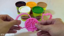 Learn Colours with Playdough Modelling Clay Doremon Hello Kitty Molds Fun & Creative for Kids