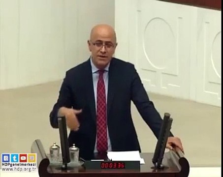 HDP Bingöl Milletvekili Asker Halkı Öldürüyor Mu Öldürmüyor Mu Meclis'te Bodruma Saklanınca Anladınız