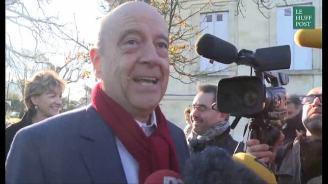 Au moment de voter, Alain Juppé dénonce une campagne dégueulasse