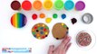 Play-Doh How to Make a Rainbow Sandwich Cake * Play Dough Art * Creative Fun * RainbowLearning