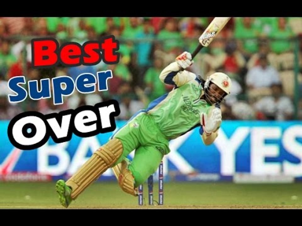 Best Super Over in Cricket