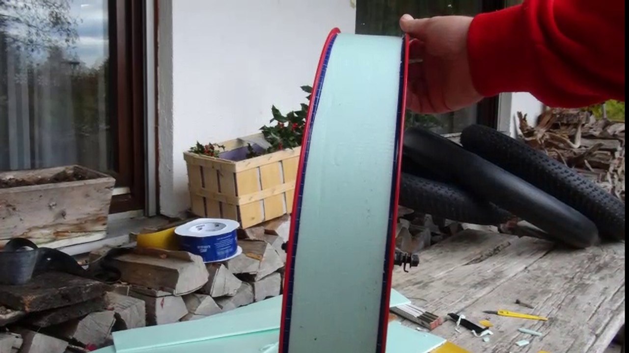 MTB-Reifen auf schlauchlos umrüsten - Eine Felge unterfüttern