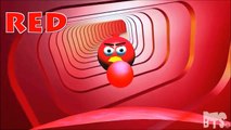 Angry Birds Learn Colors 3D Indoor Playground Slide Tunnel - Fun Learning Colours | Kids Playground