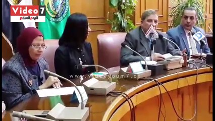 رئيس المجلس القومي للمرأة تسلم وثيقة تمليك لـ 40 مشروع اقتصادي بقرية البياضية