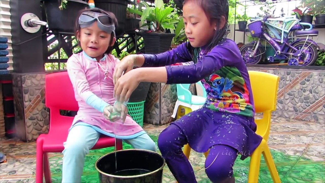 Slime Bucket Challenge Lifia Niala - Get Slimed for Charity @LifiaTubeHD