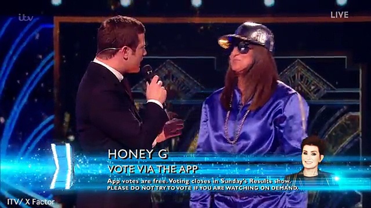 Honey G publicly challenges Ed Balls to a dance off on X-Factor