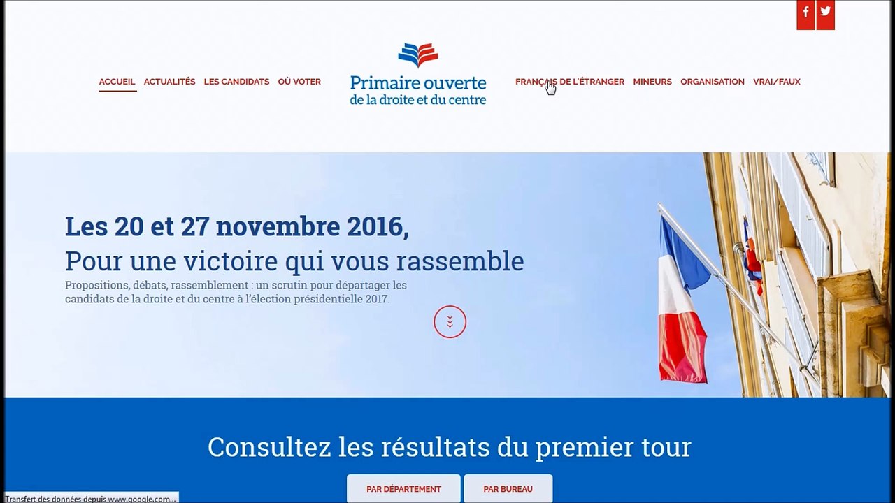 Vote Primaire LR 2e tour