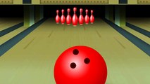 Learn Colors with Colors Bowling Game | Learning colors for Children